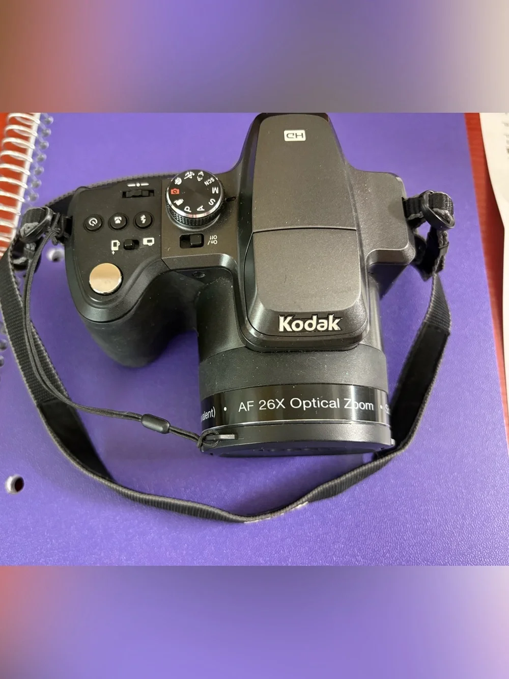 Kodak Easy Share Z981 Digital Camera with carrying case and manual